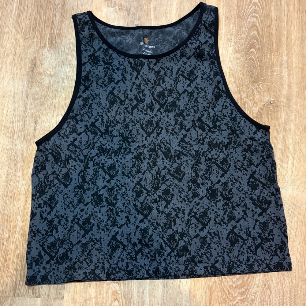Women's Tangerine Black Tank‎ size XXL